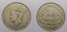 SEYCHELLES 1939 Rupee GeorgeVI #WC107024