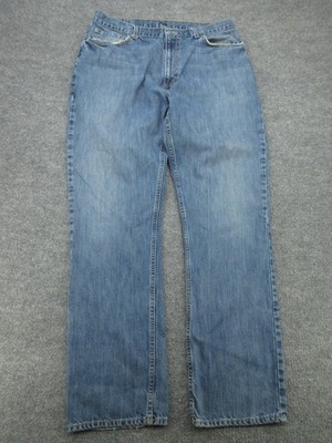 Polo Ralph Lauren Jeans Mens 38x32 Blue Phoenix Straight Zip Fly (FITS 36x33.5)