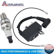 4144-400-1303 Ignition Coil For Stihl FS56 FS40 FS5 FC56 FC56C KM56 KM56C