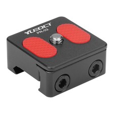 1 PCS Metal Picatinny Dovetail Rail Mount Adapter 1/4 Inch Screw Camera