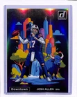 2024 Panini Donruss Josh Allen Silver Prizm Oversized Downtown #2 Bills