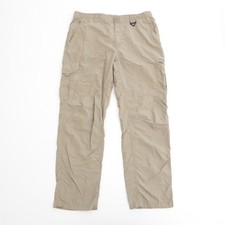 Pantalon Cargo Columbia PFG Convertible Homme Beige Nylon Taille M