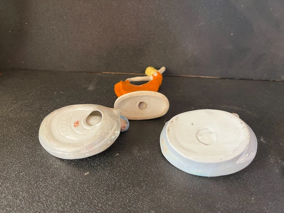 Bathing Beauties on Shells & Art Deco Dancer Porcelain - image 3 of 4