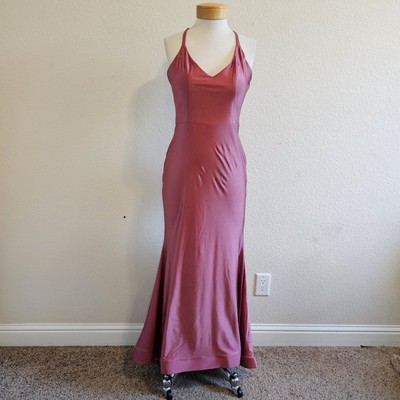 Jessica Angel Mauve V Neck Bodycon Crossover Straps Open Back Mermaid Dress M | eBay Jessica Angel Mauve V Neck Bodycon Crossover Straps Open Back Mermaid Dress M | eBay