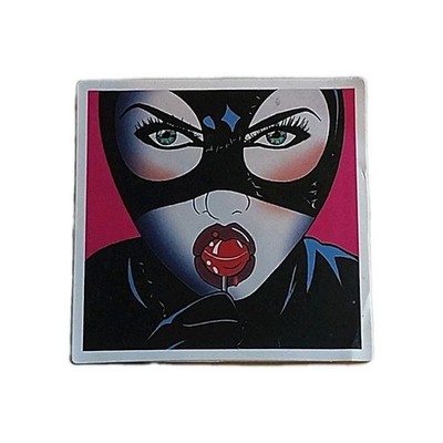 Vintage Catwoman Sucking Lollipop Skateboard Decal Sticker 2.25''