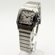 Cartier Santos Galbee W20060D6 Stainless Steel Quartz Watch 29x41mm 2