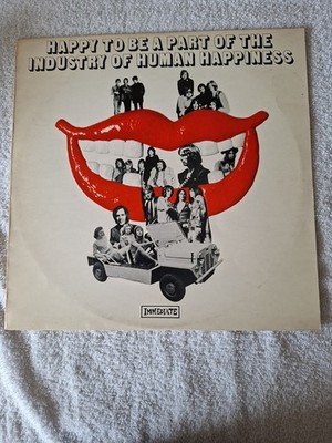 Various - Happy To Be A Part Of The Industry Of Human Happiness Vinyl LP EX