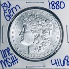 1880 BU UNCIRCULATED MORGAN SILVER DOLLAR AUTHENTIC U.S. MINT FREE SHIPPING 4168