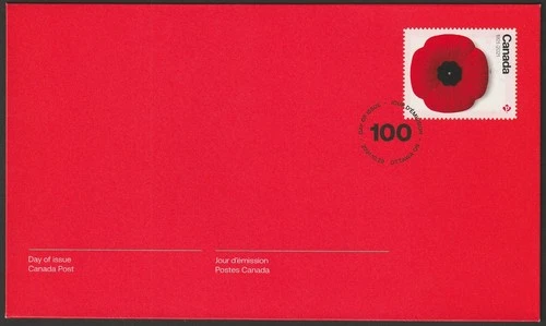Canada #3307, The Remembrance Poppy, Official First Day Cover, FDC 2021