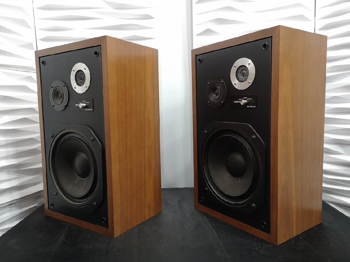 ダイアトーン DS-251 mk2 スピーカー (グレー) 整備済 　送料込み DIATONE DS-251MKII / DS-251 MK2 Speaker System Pair Set