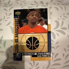 Upper Deck Hardcourt Materials Jason Terry #HCM-JT Dallas Mavericks Basketball