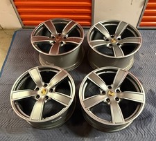 OEM Porsche 982 Cayman 718 Boxster Carrera Sport 20" Wheels Rims Set - 981 / #2