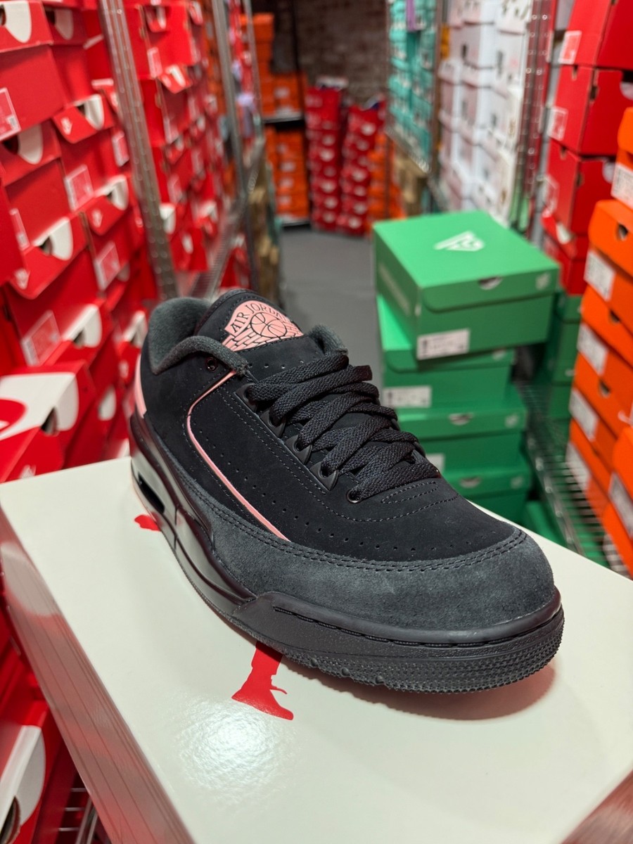 Air Jordan 2/3 Black/Rustic Pink Mens Retro Basketball Shoes Size 14 FD0383 003 Jordan 2/3 Black Rust Pink for Sale | Authenticity  main image 2