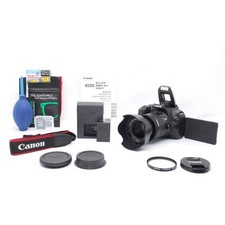 Canon EOS Kiss X10 Lens EF-S 18-55mm F4-5.6mm w/ 120 Shots 247122