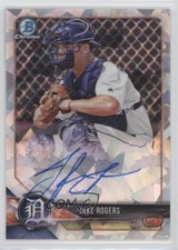 2018 Bowman Chrome Prospect Atomic Refractor /100 Jake Rogers #CPA-JRO Auto 0x1j