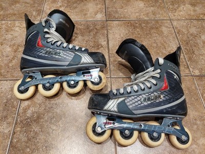 Bauer Vapor RX Glide Roller Hockey Rollerblades US Shoe Size 11.5 Skate Size 10R