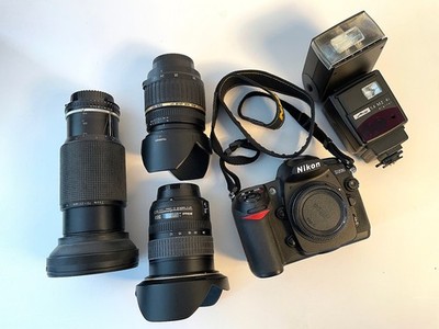 Nikon D200 Kamera + 3 Objektive + Metz-Blitz