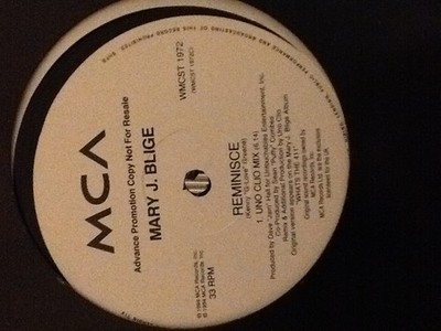 Mary J. Blige - Reminisce, 12'', (Vinyl)