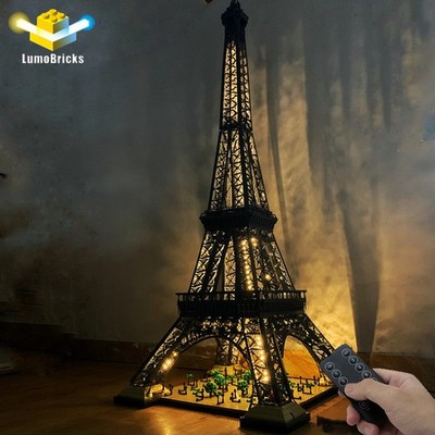 LED Licht Kit für Lego 10307 Eiffel Tower Sehenswürdigkeiten in Paris (Remote)