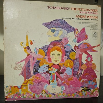 Angel Tchaikovsky Nutcracker Suites André Previn Vinyl Record LP S-36930