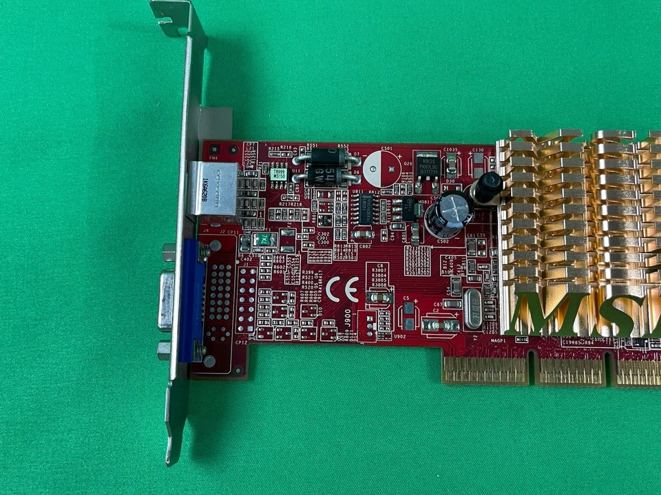 AMD Radeon RX9250 128MB DDR AGP 4X/8X Video Graphics Card MSI RX9250-T128 - Image 3 of 4