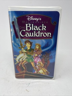 The Black Cauldron - Disney's Masterpiece Collection (1998 VHS PG) VG Condition