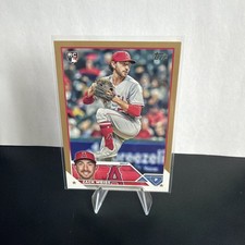 🔥2023 Topps Update Gold #US196 Rookie Card Zack Weiss /2023 Angels⚾️🔥