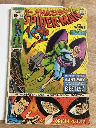 Amazing Spider-Man #94 - The Beetle Appearance (Marvel, 1971) Fine-