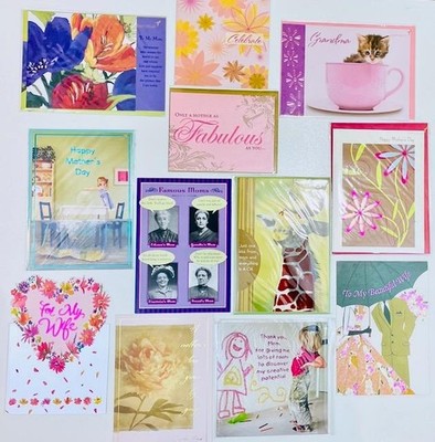LOT of 20 PAPYRUS Mother's Day Cards + Envelopes FOIL / DIE CUT / 3D + $90 RTL