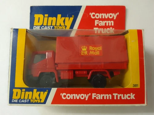 Vintage Dinky Farm Truck Box 381 (Wrong Vehicle) 1978 NOS