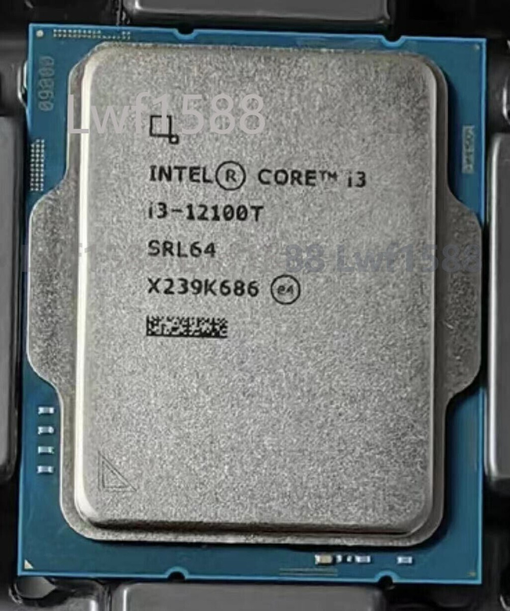 インテルCPU Core i3 12100T 単品 Intel Core i3-12100T 4core 8thread 12MB 35W 2.20GHz LGA1700