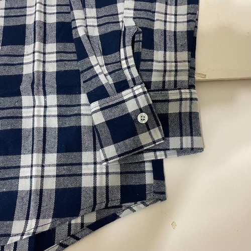 Michigan Wolverines FOCO Mens Flannel Plaid Long Sleeve Button Up Shirt Pocket - Picture 5 of 11