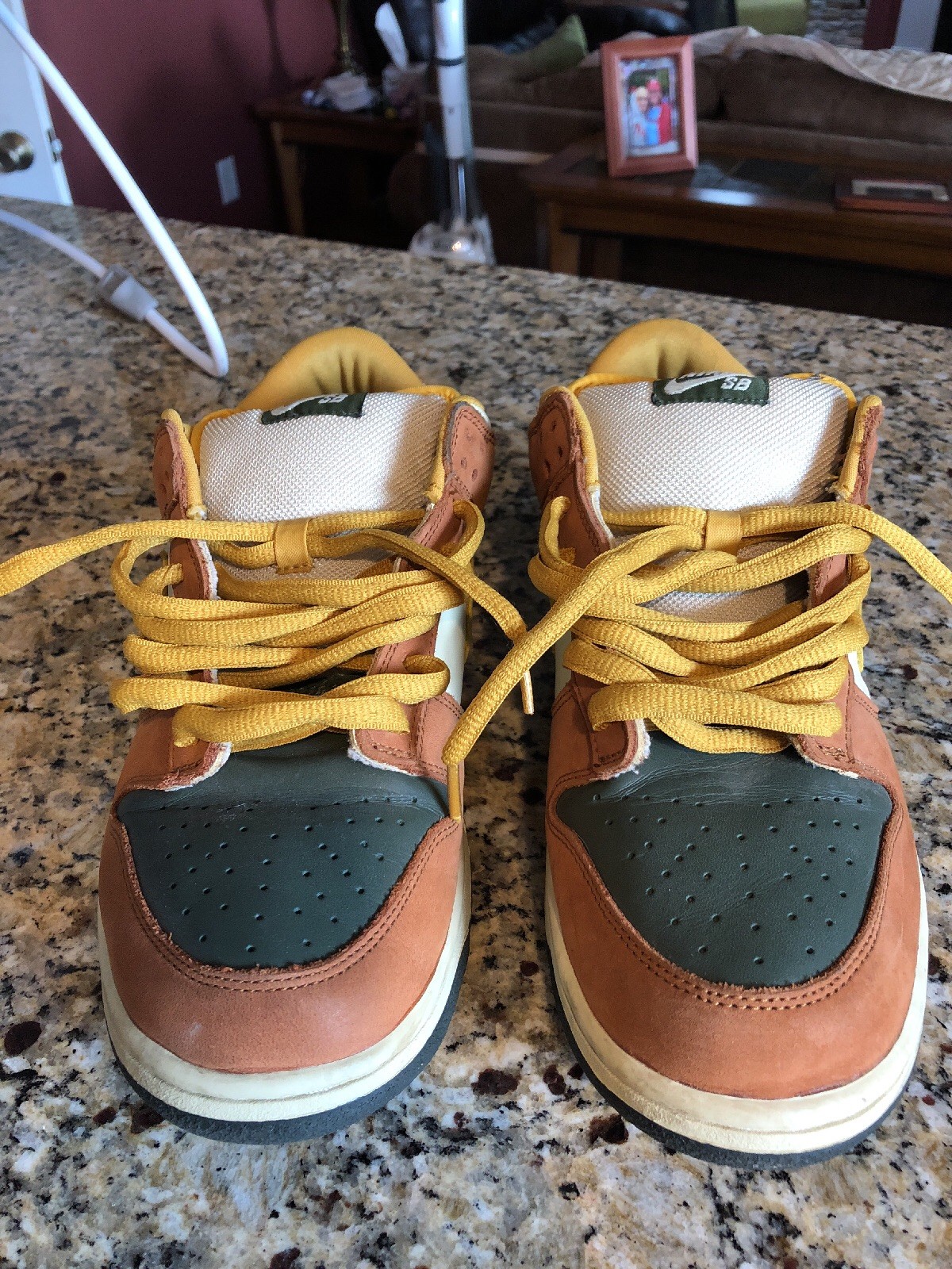 Nike Dunk Low Pro SB size 10.5 - Vapor/mineral yellow - 304292 271 With box Nike Dunk Low Pro SB size 10.5 - Vapor/mineral yellow - 304292 271 With box