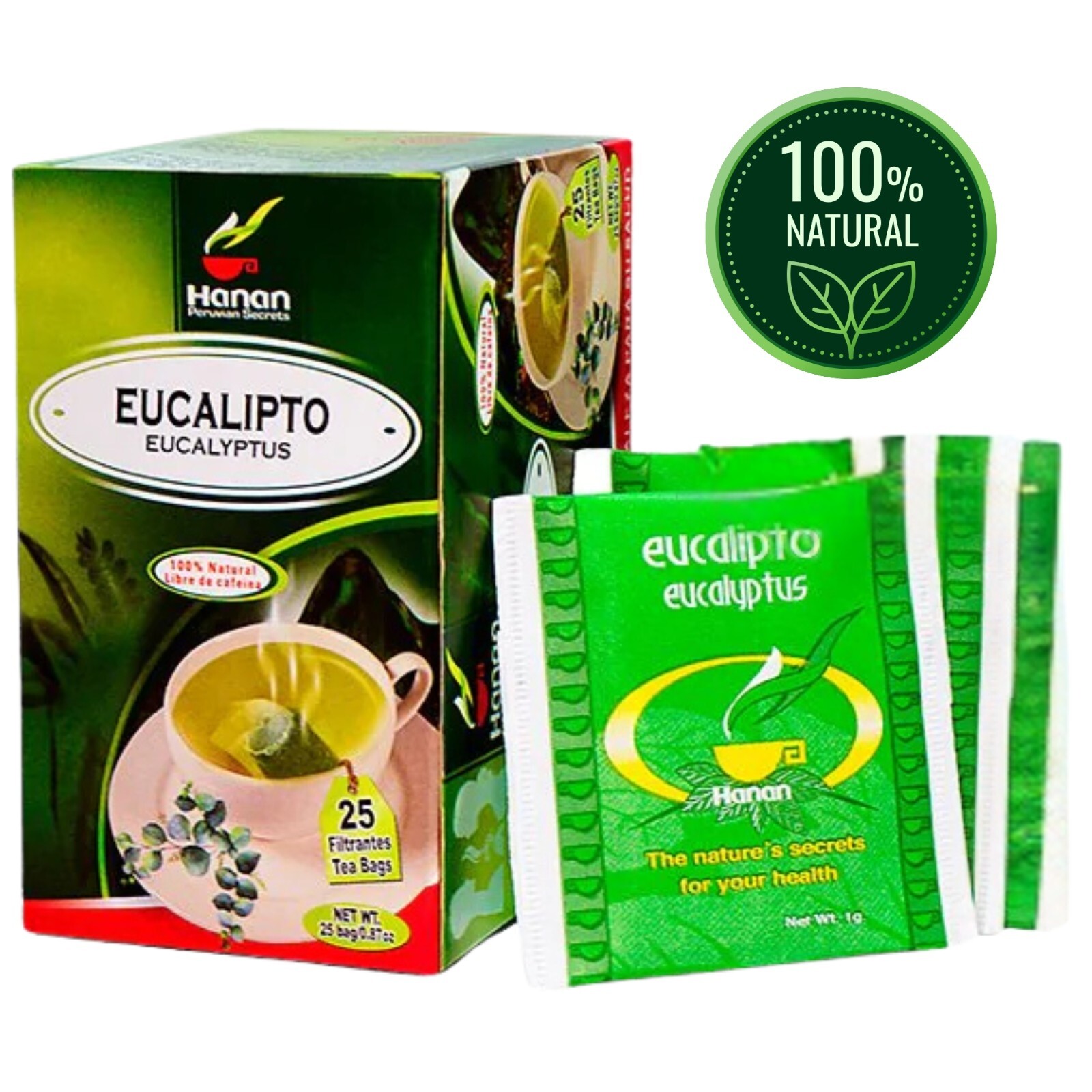Bags - Eucalipto Herbal Tea Dried Eucalyptus Leaves From Per