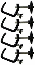  4 Chauvet CLP-03 Standard C Clamps Light Mounting Lighting Truss Mounts CLP03
