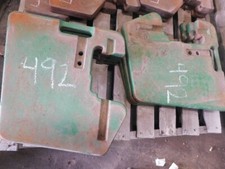 (7) Aftermarket Tractor Front Suitcase Weights 100 Lbs Tag #492