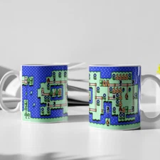 Super Mario Bros. 3 Coffee Mug 11 oz & 15 oz Nintendo Video Games World 4 New