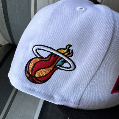 New Era 59Fifty Miami Heat White City Edition Vice Fitted