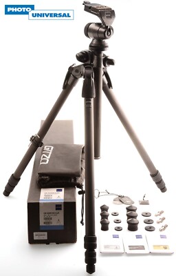 Gitzo GK2550EXQR Kit / Set / GT2531EX Carbonstativ mit GH2750QR Kopf und Spikes