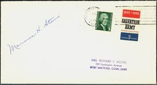 Maurice H. Stans Autograph - Watergate scandal