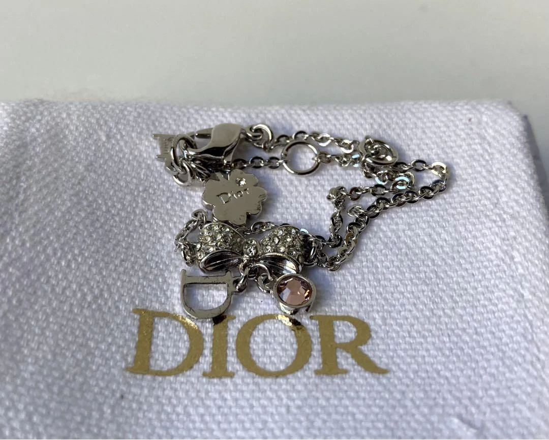 Designer Shoe Charms Dior Crystal