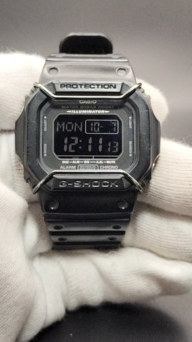 CASIO G-SHOCK DW-5600P Black Men
