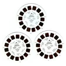 Vintage 2007 BADLANDS National Park SD 3D Tour VIEW-MASTER 3-Reel Set 35276