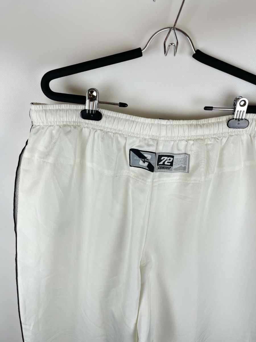 Nike vintage y2k white Cortez 72 cor7e2 track pants | eBay