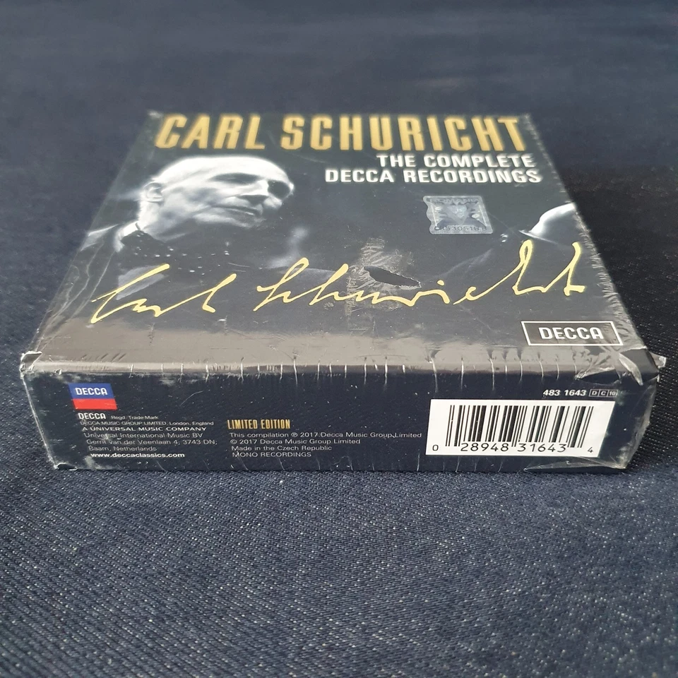 Carl Schuricht – The Complete Decca Recordings, 10 CD, Decca, 2017, NEW - Image 3 of 4