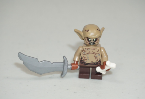 Lego Hobbit Goblin Scribe Minifigure with Sword From 79010 LOTR - Picture 1 of 7