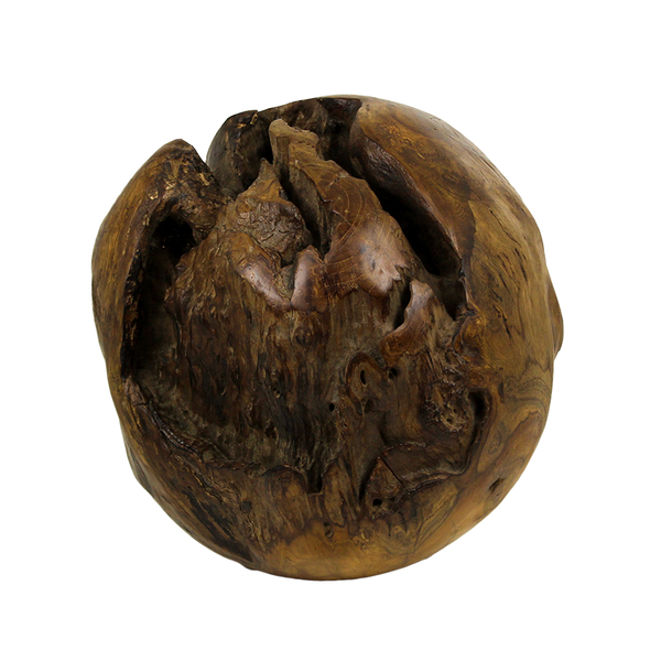 "Teakholz Kugel \"Bola\" Ca.30Cm 2610 Deko Unikat Drinnen & DraußEn Unikat"-image