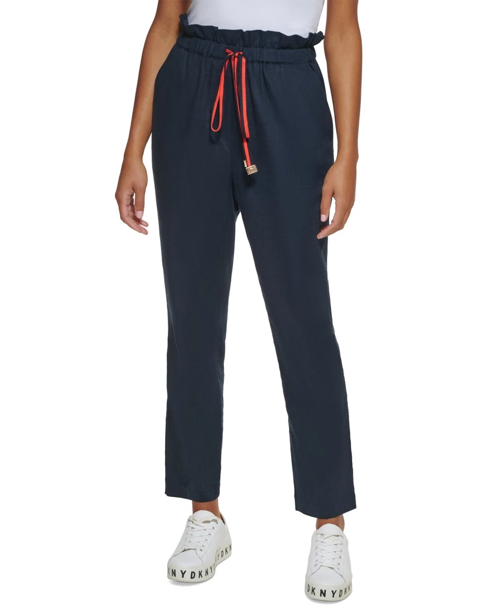 dkny drawstring pants