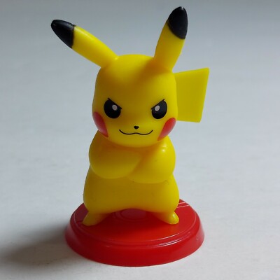 Pokemon 2'' Pikachu Choco Egg Mini Figure Gashapon Furuta