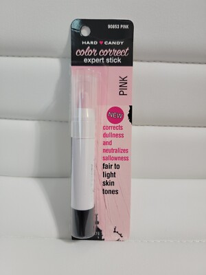 Hard Candy Color Correct Expert Stick in Pink for fair to light skin tones, New!